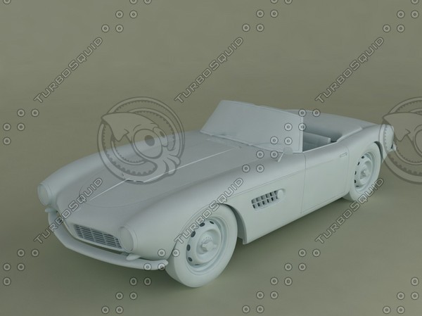 bmw 507 roadster obj - BMW 507 roadster by desmonster